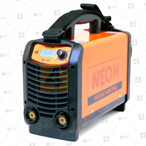 Фото Неон Сварочный инвертор ВД-183 - внешний вид инвертора сварочного