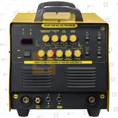 Фото Внешний вид Старт (Start) 200 AC/DC TIG PULSE Установка аргонодуговой сварки 3ST200AP