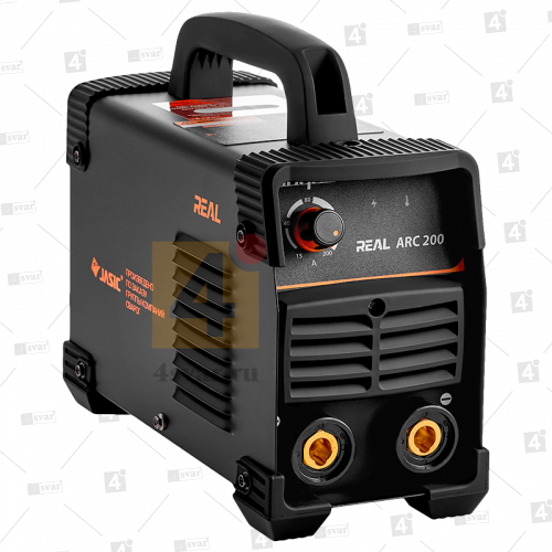 Фото Сварог REAL ARC 200 (Z238N) BLACK - внешний вид инвертора сварочного